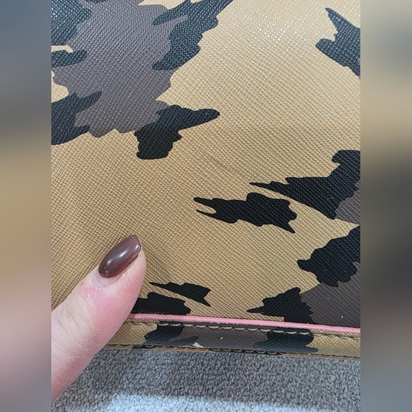 Juicy Couture Wild Thing Small Leather Tote Bag, Natural Leopard Print - Picture 6 of 17